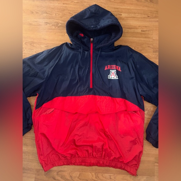 Rivalry Thread 91 Arizona Wildcats Lined Nylon jacket Size Large - Picture 2 of 11